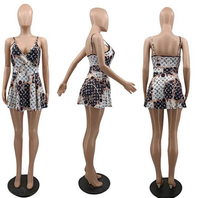 Printed Fashion Cami Dress