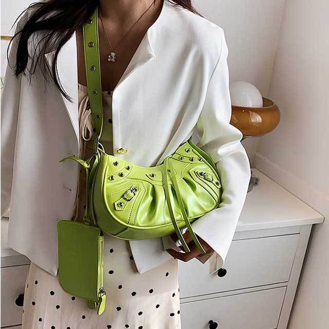 Candy Color Cross Shoulder Bag