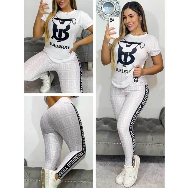 Printed Short Sleeve Jogging Pants Suit