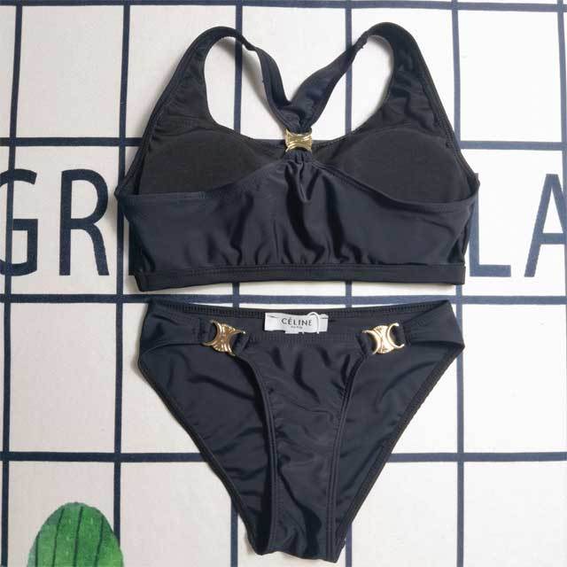 Solid Color Women Tankinis Set