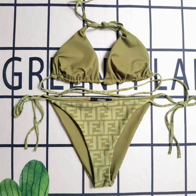 Letter Print Sexy Bikini Set