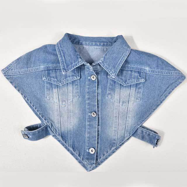 Denim Irregular Jacket