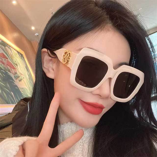Retro Big Frame Women Sunglasses