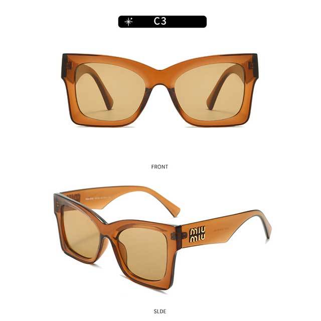 Vintage Oversized Square Sunglasses