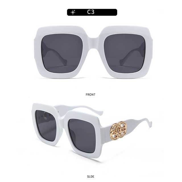 Retro Big Frame Women Sunglasses