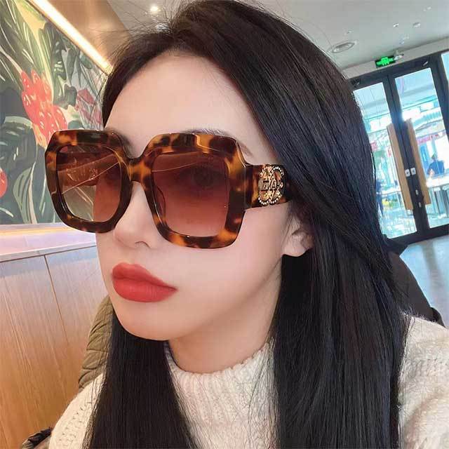 Retro Big Frame Women Sunglasses