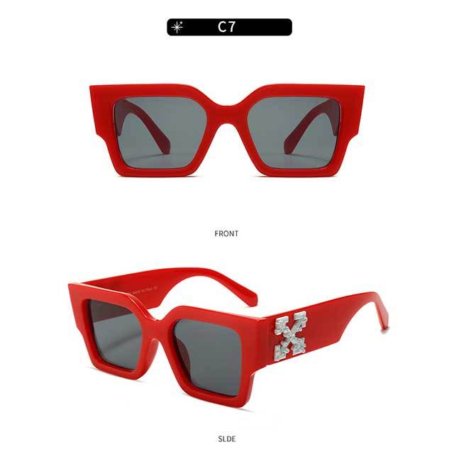Big Square Frame Luxury Style Sunglasses