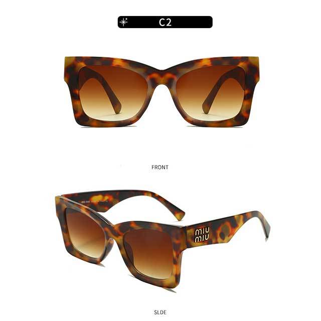Vintage Oversized Square Sunglasses