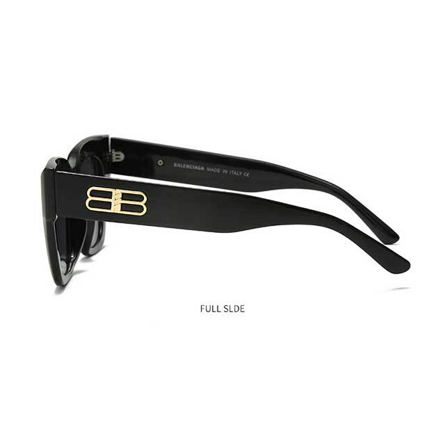 Ins Brand Design Quality Shades B Letter Rectangle Sunglasses