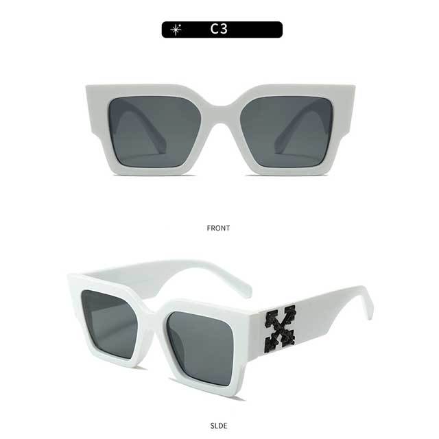 Big Square Frame Luxury Style Sunglasses