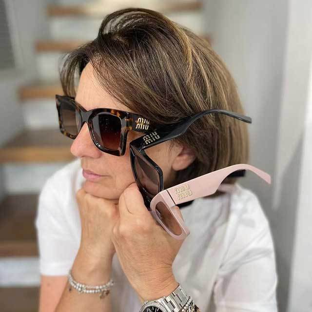 Vintage Oversized Square Sunglasses