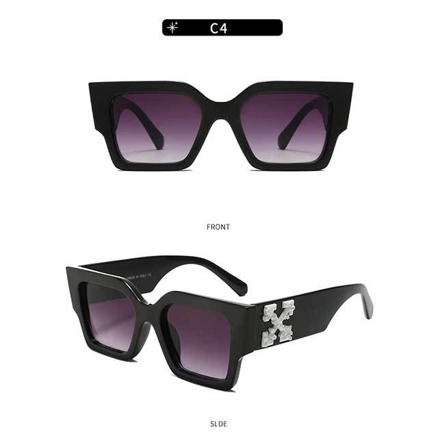 Big Square Frame Luxury Style Sunglasses