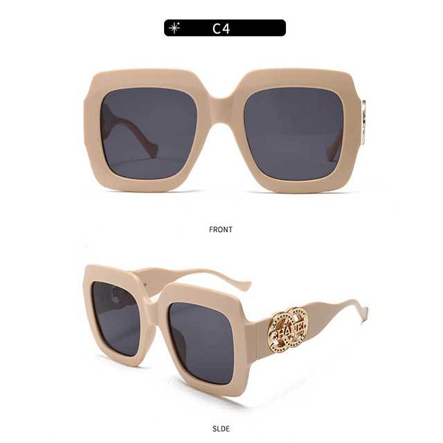 Retro Big Frame Women Sunglasses