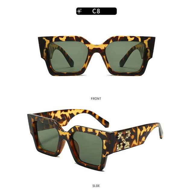 Big Square Frame Luxury Style Sunglasses