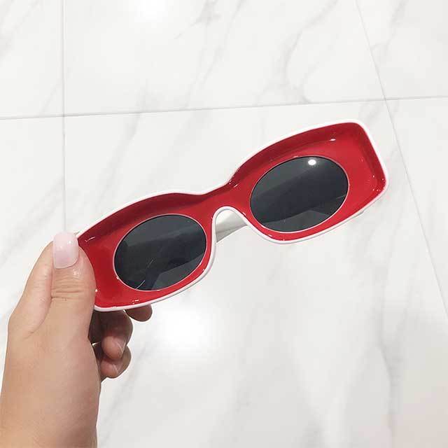 Retro Ins Popular Fashion Rectangle Sunglasses