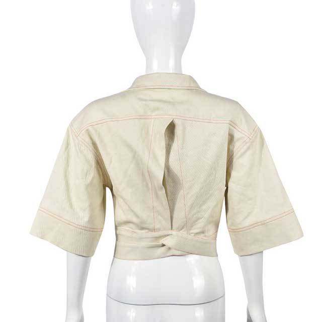 Hollow Out Half Sleeve Jacket