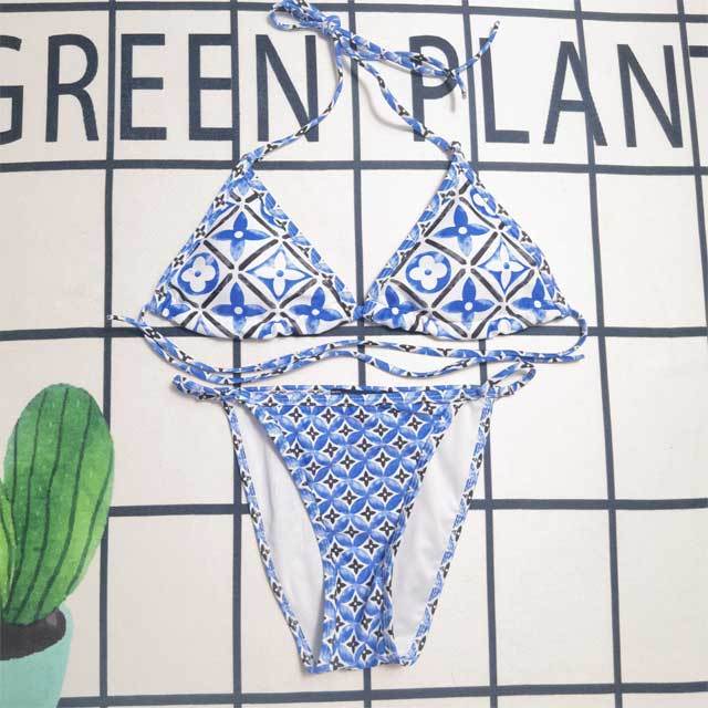 Printed Fashion Bikini Set
