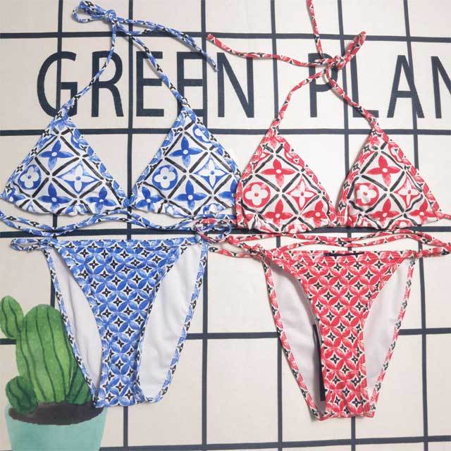 Printed Fashion Bikini Set