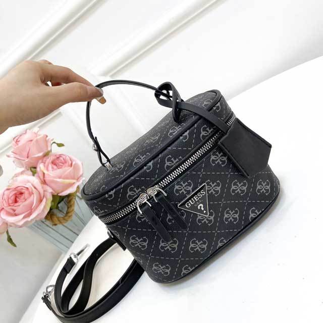 Fashion Logo Printed Crossbody Makeup Bag