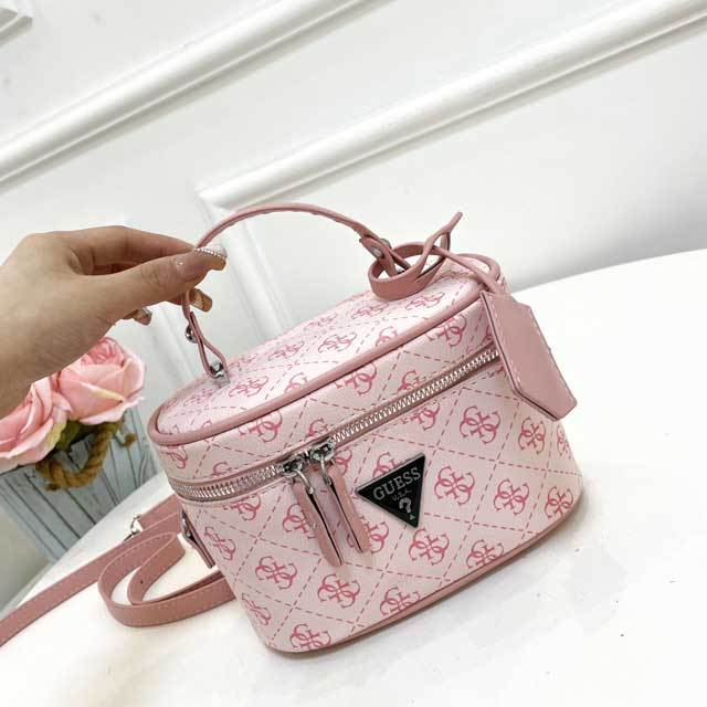 Fashion Logo Printed Crossbody Makeup Bag