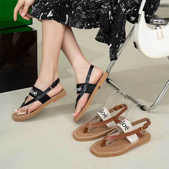 Trendy Casual Style Flip Flop Sandals