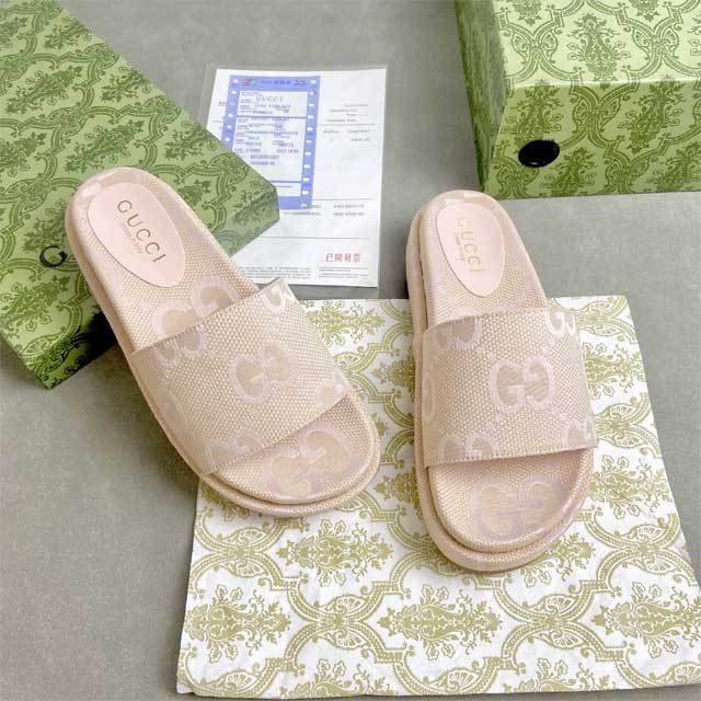 Letters Embroidery Design Platform Slides Shoes