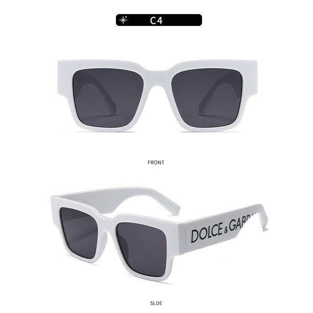 Trendy Design Square Frame Sunglasses