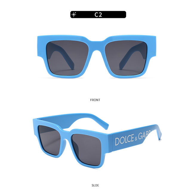 Trendy Design Square Frame Sunglasses