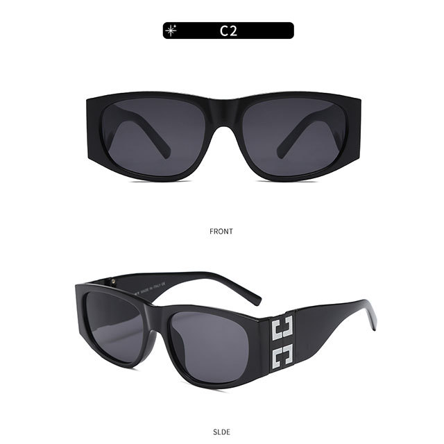 Rectangle Frame Brand Fashion Sunglasses