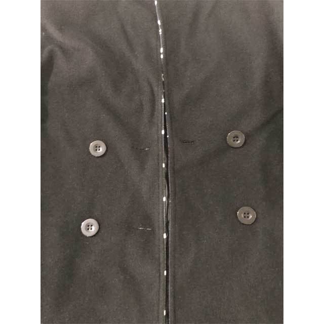 Printed Long Sleeve Casual Coat