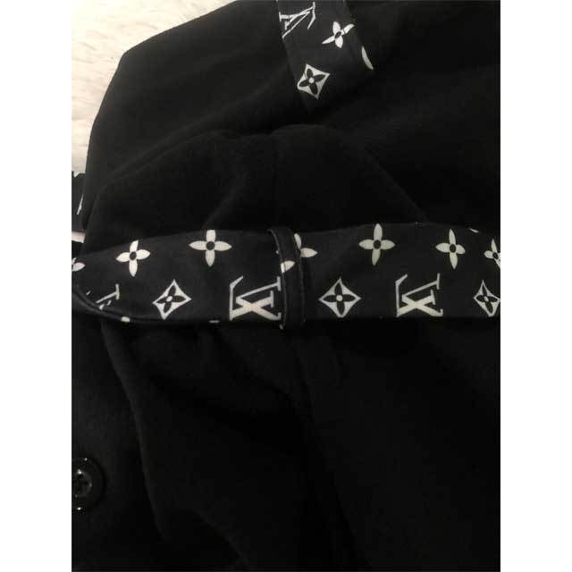 Printed Long Sleeve Casual Coat