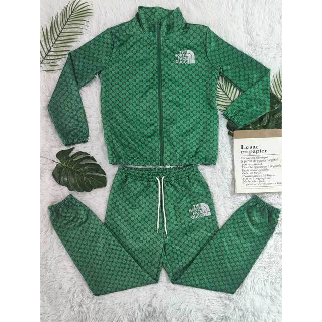 Printed Jacket Top Pants Set