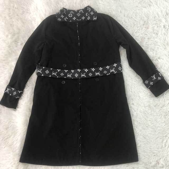 Printed Long Sleeve Casual Coat