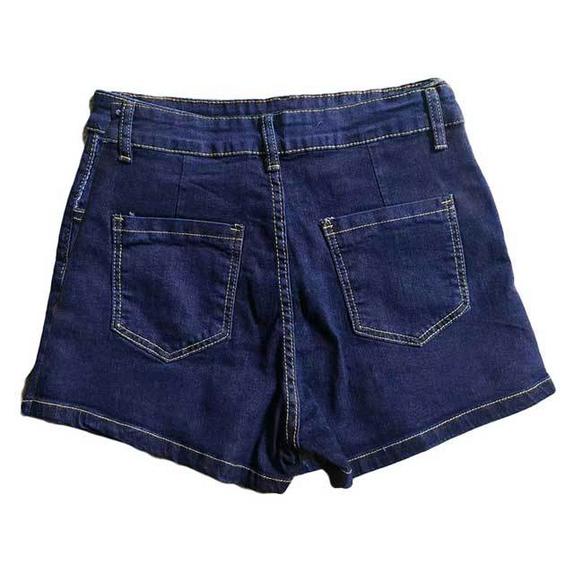 Vintage Wash Denim Shorts