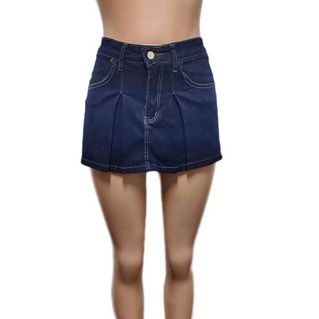 Vintage Wash Denim Shorts