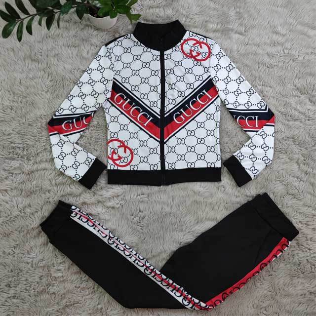 Printed Long Sleeve Jogging Suit