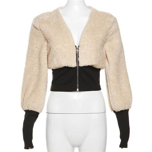 Lambswool Crop Jacket