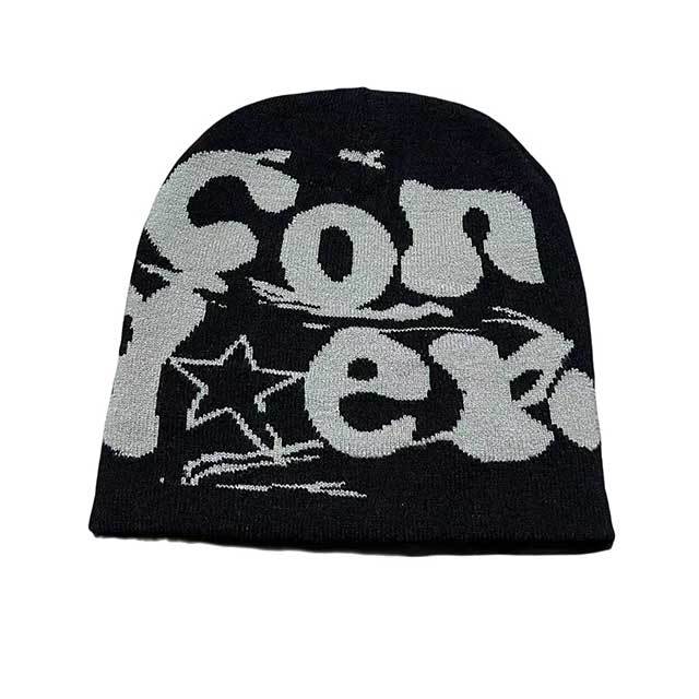 Fashion Double-sided Jacquard Unisex Beanie Hat