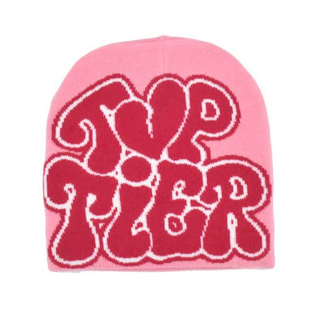 Jacquard Letters Woolen Knitted Beanies