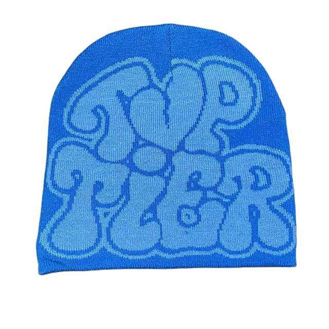 Jacquard Letters Woolen Knitted Beanies