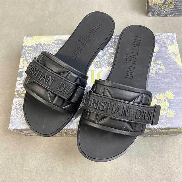 Elegant Ladies Brand Design Flat Slides Shoes