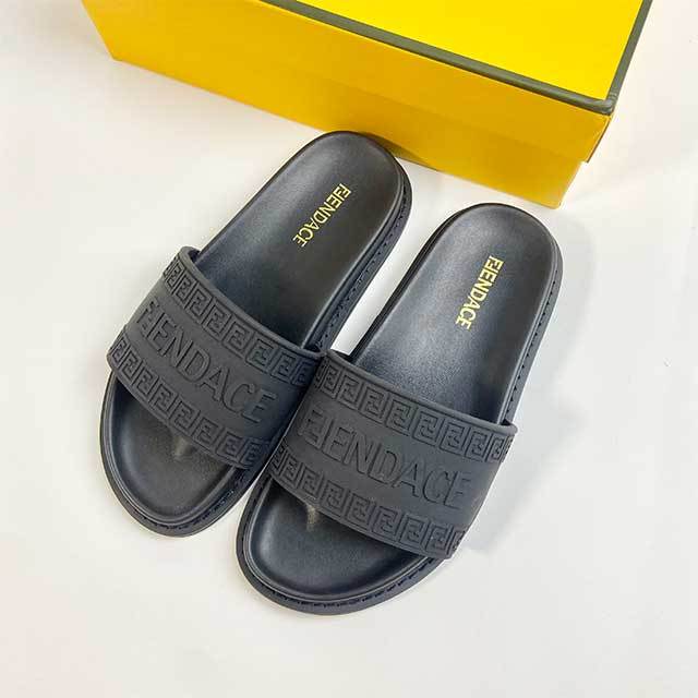 Casual Style Open Toe Letters Design Flat Slides