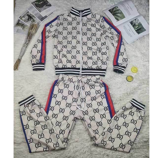 Printed Long Sleeve Casual Jogging Suit