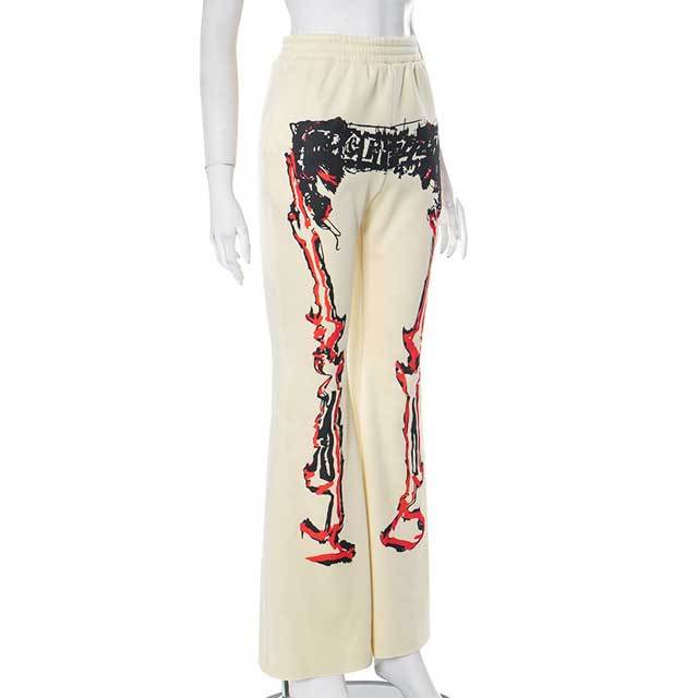 Printed Jogging Bell Pant