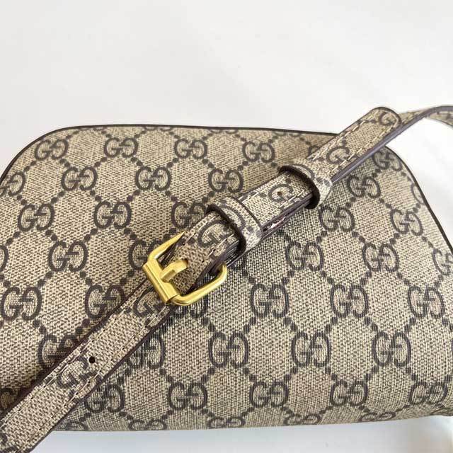 Fashion Print Leather Crossbody Handbag