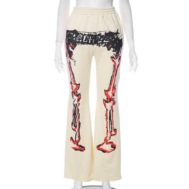 Printed Jogging Bell Pant