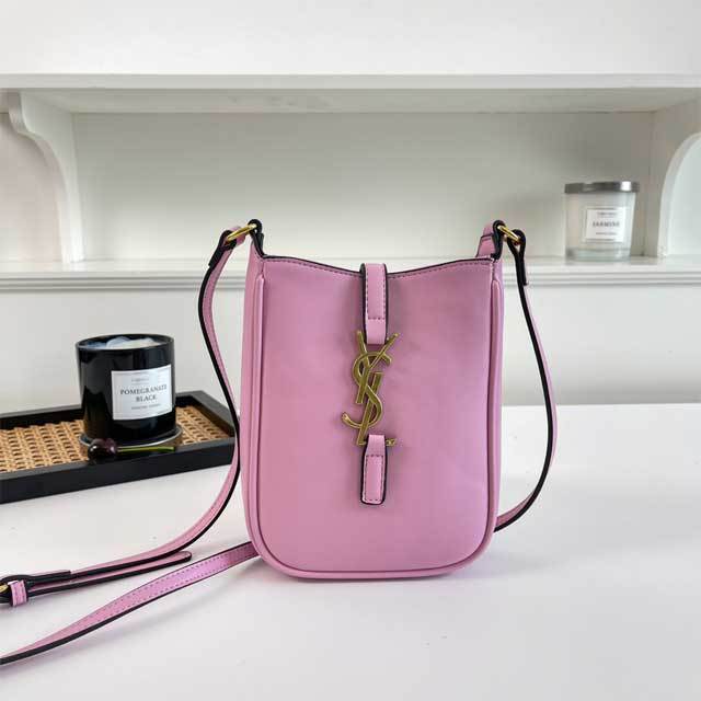 Fashion Letter Leather Crossbody Bag