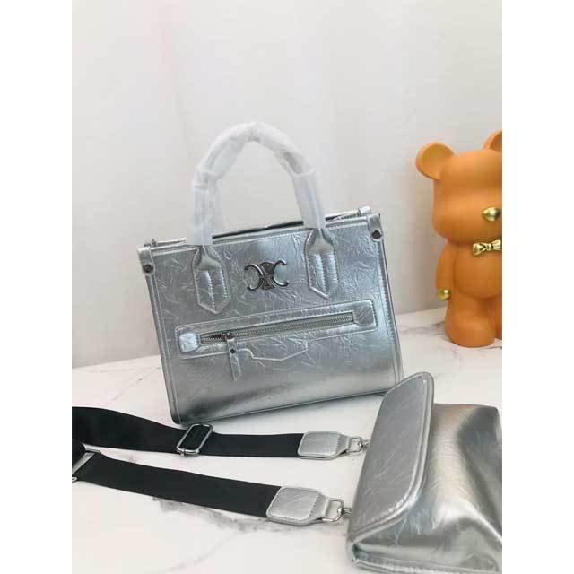 Fashion Logo Leather Women Handbag