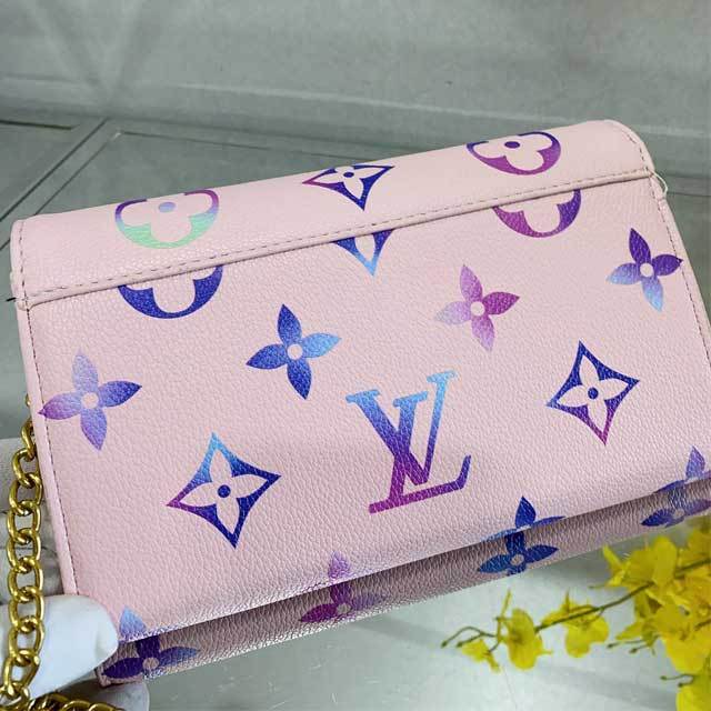 Printed Leather Fashion Messenger Bag