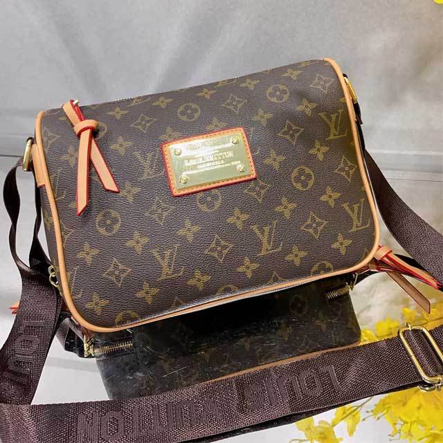 Fashion Print Leather Crossbody Bag